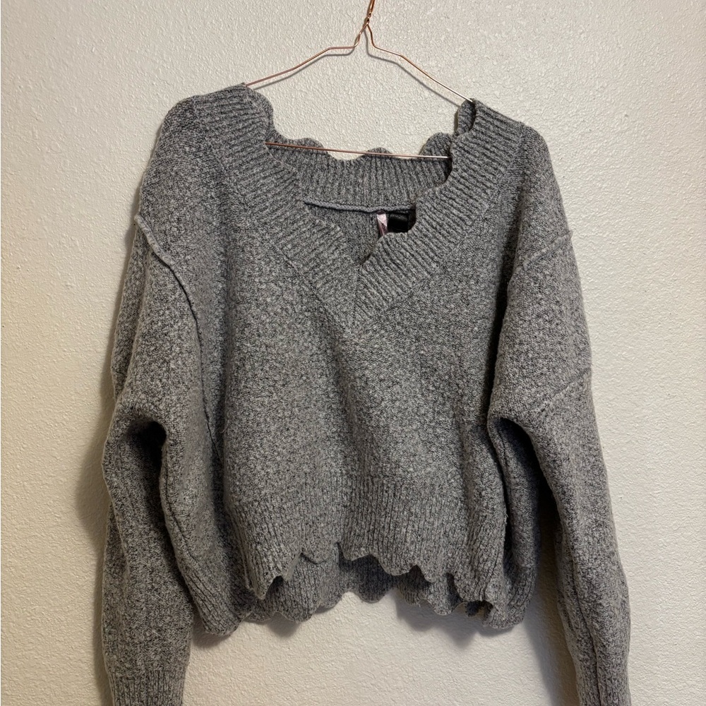 Love By Design Gray Sweater